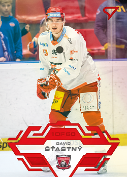 David Stastny Hradec Kralove Tipsport ELH 2023/24 SportZoo 2. serie Goal Light /60 #268