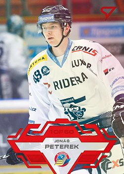 Jonas Peterek Vitkovice Tipsport ELH 2023/24 SportZoo 2. serie Goal Light /60 #287
