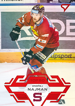 Ondrej Najman Sparta Tipsport ELH 2023/24 SportZoo 2. serie Goal Light /60 #294