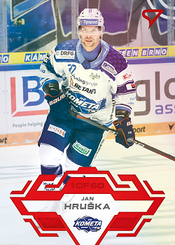 Jan Hruska Kometa Brno Tipsport ELH 2023/24 SportZoo 2. serie Goal Light /60 #306