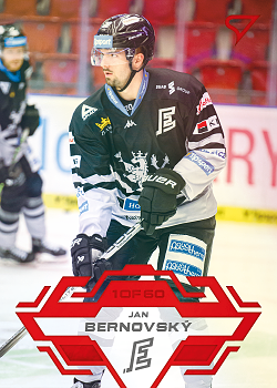 Jan Bernovsky Karlovy Vary Tipsport ELH 2023/24 SportZoo 2. serie Goal Light /60 #325
