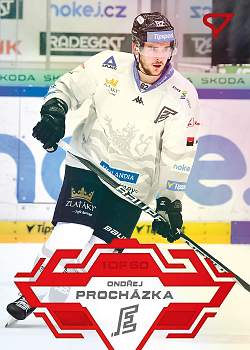 Ondrej Prochazka Karlovy Vary Tipsport ELH 2023/24 SportZoo 2. serie Goal Light /60 #327
