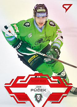 Jan Pucek Mlada Boleslav Tipsport ELH 2023/24 SportZoo 2. serie Goal Light /60 #335