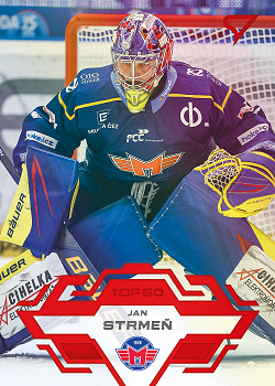 Jan Strmen Ceske Budejovice Tipsport ELH 2023/24 SportZoo 2. serie Goal Light /60 #346