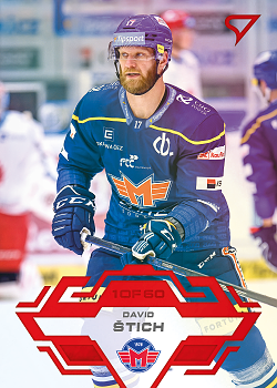 David Stich Ceske Budejovice Tipsport ELH 2023/24 SportZoo 2. serie Goal Light /60 #348