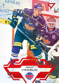 Roman Vrablik Ceske Budejovice Tipsport ELH 2023/24 SportZoo 2. serie Goal Light /60 #349