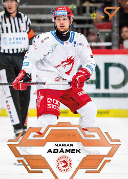Marian Adamek Trinec Tipsport ELH 2023/24 SportZoo 2. serie Blade Sparks /25 #254