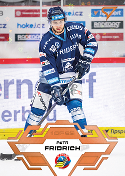 Petr Fridrich Vitkovice Tipsport ELH 2023/24 SportZoo 2. serie Blade Sparks /25 #284