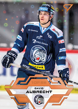 David Aubrecht Liberec Tipsport ELH 2023/24 SportZoo 2. serie Blade Sparks /25 #297