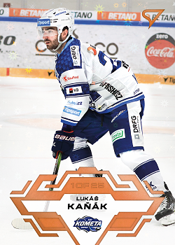 Lukas Kanak Kometa Brno Tipsport ELH 2023/24 SportZoo 2. serie Blade Sparks /25 #303