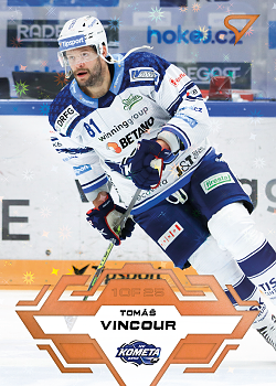Tomas Vincour Kometa Brno Tipsport ELH 2023/24 SportZoo 2. serie Blade Sparks /25 #310