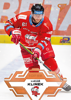 Lukas Klimek Olomouc Tipsport ELH 2023/24 SportZoo 2. serie Blade Sparks /25 #315