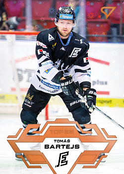 Tomas Bartejs Karlovy Vary Tipsport ELH 2023/24 SportZoo 2. serie Blade Sparks /25 #321