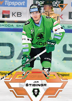 Jan Stibingr Mlada Boleslav Tipsport ELH 2023/24 SportZoo 2. serie Blade Sparks /25 #332