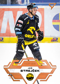 Jan Strejcek Litvinov Tipsport ELH 2023/24 SportZoo 2. serie Blade Sparks /25 #341