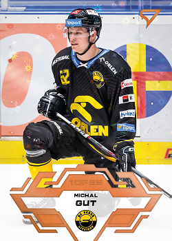 Michal Gut Litvinov Tipsport ELH 2023/24 SportZoo 2. serie Blade Sparks /25 #342