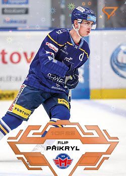 Filip Prikryl Ceske Budejovice Tipsport ELH 2023/24 SportZoo 2. serie Blade Sparks /25 #351