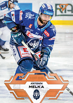 Antonin Melka Kladno Tipsport ELH 2023/24 SportZoo 2. serie Blade Sparks /25 #357