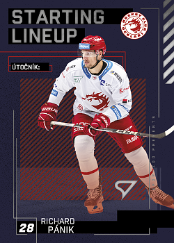 Richard Panik Trinec Tipsport ELH 2023/24 SportZoo 2. serie Starting LINEUP #SL-04