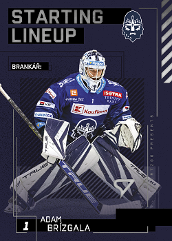 Adam Brizgala Kladno Tipsport ELH 2023/24 SportZoo 2. serie Starting LINEUP #SL-79