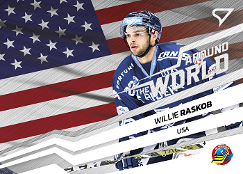 Willie Raskob Vitkovice Tipsport ELH 2023/24 SportZoo 2. serie Around the World #AW-14