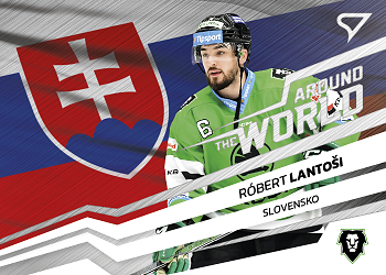 Robert Lantosi Mlada Boleslav Tipsport ELH 2023/24 SportZoo 2. serie Around the World #AW-34