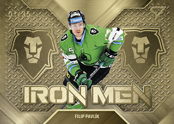 Filip Pavlik Mlada Boleslav Tipsport ELH 2023/24 SportZoo 2. serie Iron Men /35 #IM-14