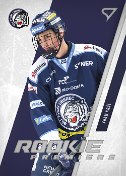 Adam Kral Liberec Tipsport ELH 2023/24 SportZoo 2. serie Rookie Premiere #RP-15