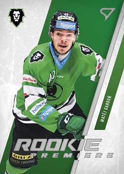 Matej Gardon Mlada Boleslav Tipsport ELH 2023/24 SportZoo 2. serie Rookie Premiere #RP-21