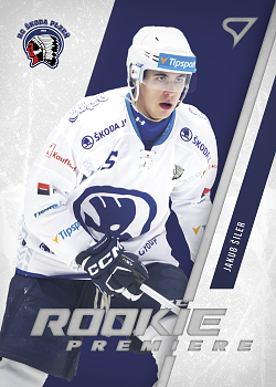 Jakub Siler Plzen Tipsport ELH 2023/24 SportZoo 2. serie Rookie Premiere #RP-25