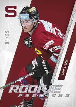 David Sencak Sparta Tipsport ELH 2023/24 SportZoo 2. serie Rookie Premiere /99 #RP-14