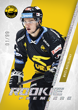 Matej Mastalirsky Litvinov Tipsport ELH 2023/24 SportZoo 2. serie Rookie Premiere /99 #RP-22