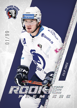 Filip Jansa Plzen Tipsport ELH 2023/24 SportZoo 2. serie Rookie Premiere /99 #RP-24