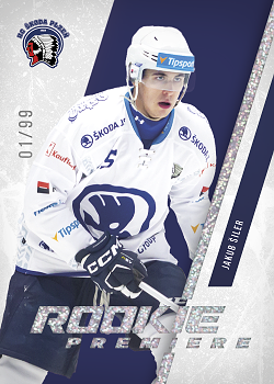 Jakub Siler Plzen Tipsport ELH 2023/24 SportZoo 2. serie Rookie Premiere /99 #RP-25