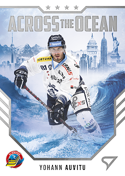 Yohann Auvitu Vitkovice Tipsport ELH 2023/24 SportZoo 2. serie Across the Ocean #AO-07