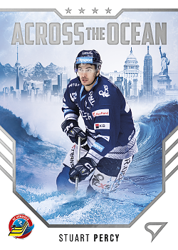 Stuart Percy Vitkovice Tipsport ELH 2023/24 SportZoo 2. serie Across the Ocean #AO-08