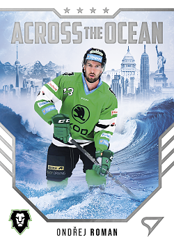 Ondrej Roman Mlada Boleslav Tipsport ELH 2023/24 SportZoo 2. serie Across the Ocean #AO-13