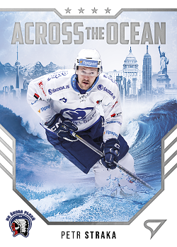 Petr Straka Plzen Tipsport ELH 2023/24 SportZoo 2. serie Across the Ocean #AO-15