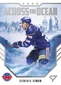 Dominik Simon Ceske Budejovice Tipsport ELH 2023/24 SportZoo 2. serie Across the Ocean #AO-16