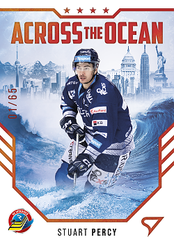 Stuart Percy Vitkovice Tipsport ELH 2023/24 SportZoo 2. serie Across the Ocean /65 #AO-08
