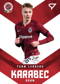 Adam Karabec Sparta Praha SportZoo FORTUNA:LIGA 2020/21 2. serie Team Leaders #TL-05