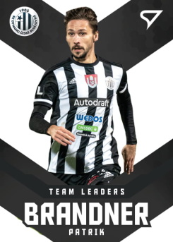 Patrik Brandner Ceske Budejovice SportZoo FORTUNA:LIGA 2020/21 2. serie Team Leaders #TL-37