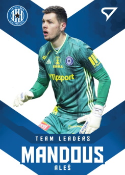 Ales Mandous Sigma Olomouc SportZoo FORTUNA:LIGA 2020/21 2. serie Team Leaders #TL-38