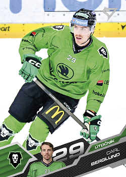 Carl Berglund Mlada Boleslav Tipsport ELH 2025/26 SportZoo 2. serie #304