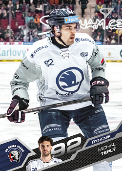 Michal Teply Plzen Tipsport ELH 2025/26 SportZoo 2. serie #330