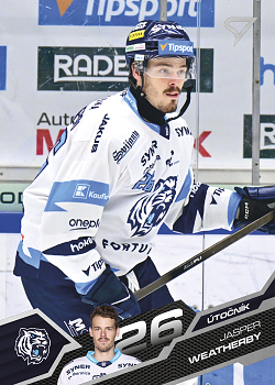 Jasper Weatherby Liberec Tipsport ELH 2025/26 SportZoo 2. serie #337