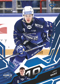 Jan Ekrt Kometa Brno Tipsport ELH 2025/26 SportZoo 2. serie Azure Blue #258