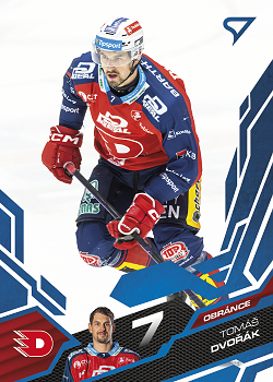 Tomas Dvorak Pardubice Tipsport ELH 2025/26 SportZoo 2. serie Azure Blue #261
