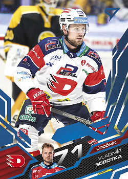 Vladimir Sobotka Pardubice Tipsport ELH 2025/26 SportZoo 2. serie Azure Blue #267