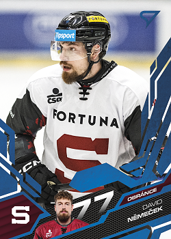 David Nemecek Sparta Tipsport ELH 2025/26 SportZoo 2. serie Azure Blue #270